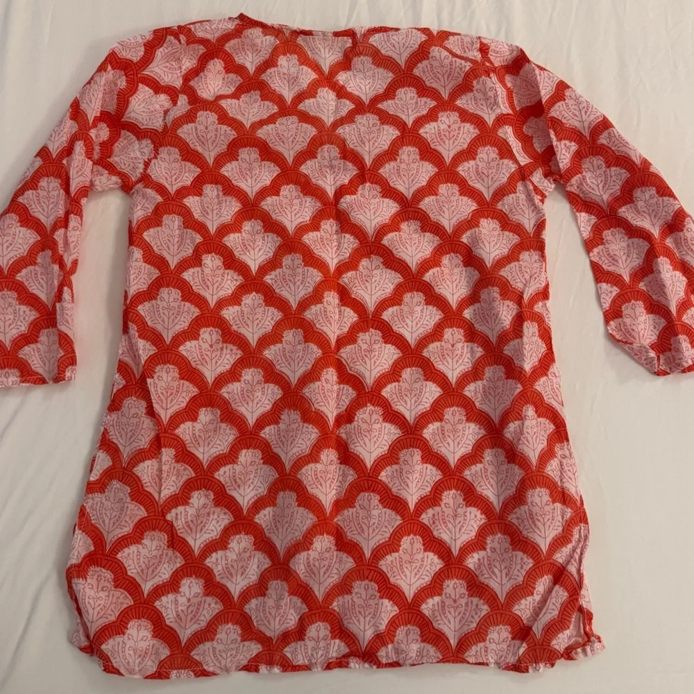 Kids Roller Rabbit Kurta Jemima Red Coverup